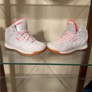 AND1 White High-Top Sneakers